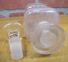 Load image into Gallery viewer, TOILET WATER Antique Reverse Label Behind Glass Apothecary Bottle Drug Store Ad
