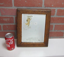 Load image into Gallery viewer, HUMPHREYS WITCH HAZEL OIL Antique Advertising Bevel Edge Mirror Sign
