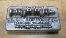 Load image into Gallery viewer, ATLAS DROP FORGE Co LANSING MICHIGAN Old Advertising Paperweight Crank Camshaft

