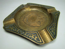 Load image into Gallery viewer, CATALINA ISLAND CALIFORNIA 1920s Old Souvenir Tray Ashtray Anchor Flag sd childs
