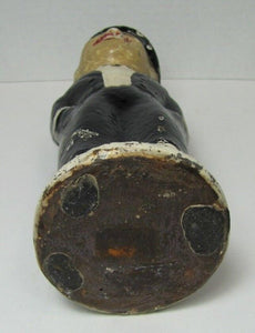 1930s CHARLIE McCARTHY Doorstop Solid Cast Iron Feed Me I Save RHTF Promo Proto