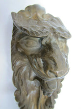 Load image into Gallery viewer, Beast Lion Monster Growling Teeth Antique Bronze Brass Architectural Element

