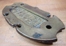 Load image into Gallery viewer, LETTERS Mail Slot Original Old Architectural Hardware Element Bronze Brass Unique

