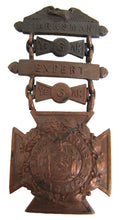 Load image into Gallery viewer, TIFFANY &amp; Co EXPERT MARKSMAN Small Arms Practice Antique Award Medallion
