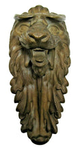 Load image into Gallery viewer, Beast Lion Monster Growling Teeth Antique Bronze Brass Architectural Element
