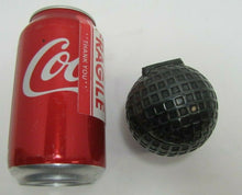 Load image into Gallery viewer, JB JENNING BROS Golf Ball Figural Antique Inkwell Green Glass Insert Pat Appld
