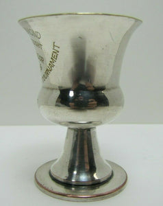 1947 FORT AMADOR GOLF CLUB WOMANS TOURNAMENT WINNER Silver Plate Trophy Award