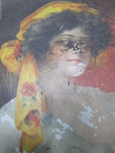 Load image into Gallery viewer, Antique Simpson Spring Beverages Tin Litho Ad Large Sign Tray early 1900s htf
