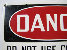 Load image into Gallery viewer, DANGER SIGN DO NOT USE COMPRESSED AIR FOR BLOWING Industrial Repair Shop Sign
