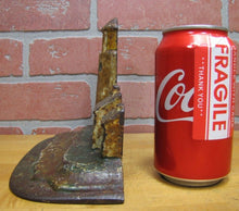 Load image into Gallery viewer, LIGHTHOUSE Antique Cast Iron Keepers Home Figural Doorstop Decorative Art Statue

