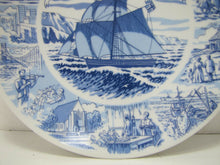 Load image into Gallery viewer, Vtg 1975 Porsgrund Norway Ship &#39;Restauration&#39; Immigration Sesquicentennial Plate
