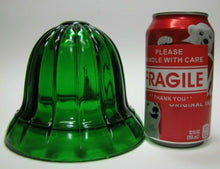 Load image into Gallery viewer, 19c Green Glass Beehive String Holder Pat Apld For Country Store Counter Display
