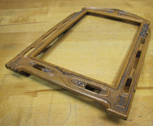 Load image into Gallery viewer, Antique Art Nouveau Flower Frame picture mirror artwork cast iron Decorative Art
