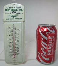 Load image into Gallery viewer, Old Agrico &amp; Greenview Fertilizer La Barre&amp;Schuch Grass Millburn NJ Thermometer
