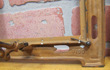 Load image into Gallery viewer, Antique Art Nouveau Flower Frame picture mirror artwork cast iron Decorative Art
