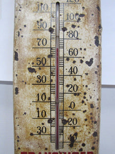 Orig 1950s Sealed Power Pistons Rings Advertising Thermometer sign made in USA