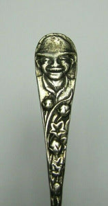WASHINGTON DC Antique Sterling Silver USA Souvenir Spoon Hotel Monument Building