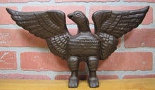 Load image into Gallery viewer, SPREAD WINGED EAGLE Antique Cast Iron Doorstop Decorative Art Statue Americana

