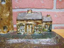 Load image into Gallery viewer, LIGHTHOUSE Antique Cast Iron Keepers Home Figural Doorstop Decorative Art Statue
