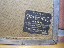 Load image into Gallery viewer, EMPLOYERS MUTUAL CASUALTY Co Old Ad Sign DES MOINES IOWA PRISMATIC BASTIAN BROS
