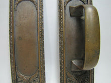 Load image into Gallery viewer, Antique Bronze Door PUSH &amp; PULL Plates Exquisite Architectural Hardware Elements
