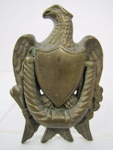 Load image into Gallery viewer, EAGLE Old Brass Door Knocker Figural Architectural Hardware Element
