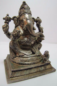 Ganesha Statue Intellect Wisdom Arts & Sciences Remover of Obstacles Ornate