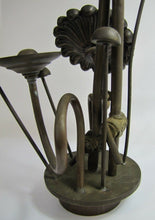 Load image into Gallery viewer, 1970s Flowers Floral Plant Metal Decorative Art Sculpture Brass Copper RW Mutz
