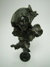 Load image into Gallery viewer, Antique Art Nouveau Maidens Bust Decorative Arts Miniature Small Mini Statue
