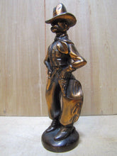 Load image into Gallery viewer, Old Gunfighter Cowboy Western Americana Decorative Art Paperweight Statue Lawman
