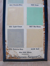 Load image into Gallery viewer, Old Patterson-Sargent Co BPS Best Paint Sold Satone Semi-Gloss Advertising Sign
