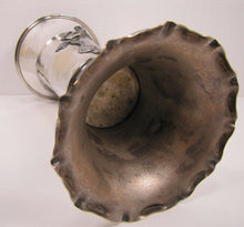 Load image into Gallery viewer, Art Nouveau Vase Lovely Maiden Long Flowing Hair Silver Plate Decorative Arts

