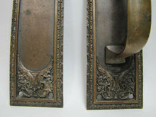 Load image into Gallery viewer, Antique Bronze Door PUSH &amp; PULL Plates Exquisite Architectural Hardware Elements
