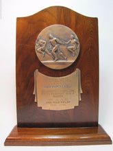 Load image into Gallery viewer, 1938 ARUNDEL HOTEL Award Trophy UNIVERSITY OF MARYLAND ONE MILE RELAY AAU Track
