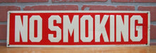 Load image into Gallery viewer, NO SMOKING Old Sign SCHWARTZ Bros PHILADELPHIA PA Embossed Tin Advertising
