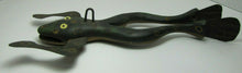 Load image into Gallery viewer, Folk Art FROG Ice Fishing Decoy RAF Robert Allen Francis Adirondacks NY 1950s
