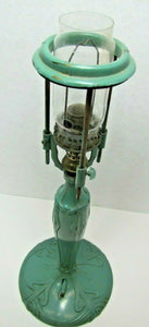 Art Nouveau PILABRASCO Decorative Arts Gas Lamp Pittsburgh Lamp and Brass Co