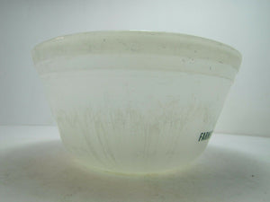 HULL ICE CREAM FARMERS COOP CREAMERY Old Ad Bowl IOWA F Mark Heat Proof USA