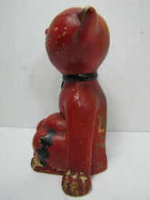 Load image into Gallery viewer, Vtg Mid Century Cat Incense Burner detailed kitty big belly mouth Retro Japan
