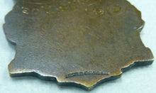 Load image into Gallery viewer, Antique 1915 DARTMOUTH vs. WORCESTER Sports Track Award Medallion
