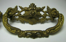 Load image into Gallery viewer, MONSTER BEAST DEVIL DOG Pair Victorian Pulls Bronze Brass Architectural Hardware
