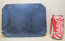 Load image into Gallery viewer, CAUTION WORKING IN CABINET CIRCULATE AIR Old Porcelain Industrial Safety Sign
