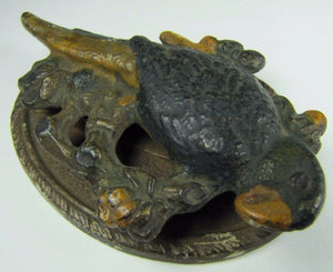 Antique Cast Iron Parrot Door Knocker Sm Interior Hardware B&B Bathroom Bedroom