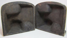 Load image into Gallery viewer, Old MACK TRUCK Bookends Bronze Brass High Relief Decorative Art Statue
