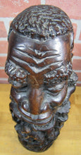 Load image into Gallery viewer, AFRICAN FOLK ART TREE OF LIFE Old Decorative Art Statue Artist Signed D ADAMSON
