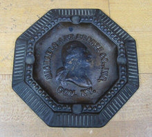 Load image into Gallery viewer, Antique George Washington Bronze Tray Michaels Art Bronze Co Covington Kentucky
