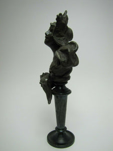 Antique Art Nouveau Maidens Bust Decorative Arts Miniature Small Mini Statue