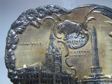Load image into Gallery viewer, BUFFALO NEW YORK Old Souvenir Tray heart shaped City Hall McKinley Monument
