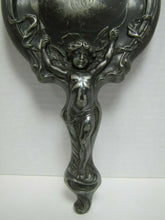 Load image into Gallery viewer, Art Nouveau Cupid Bow Arrows Bevel Edge Mirror High Relief Ornate Fine Detailing
