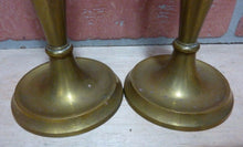 Load image into Gallery viewer, B&amp;H Bradley &amp; Hubbard Antique Brass Candlesticks Decorative Arts Candle Holders
